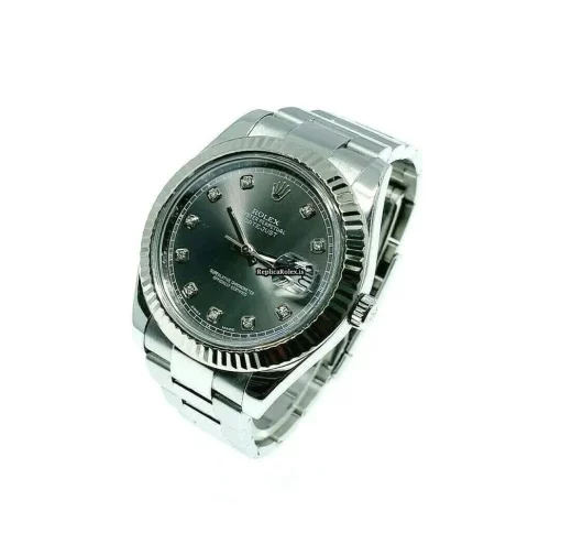 Fantastic Clone Rolex Datejust II 116334 Caliber 3136 Automatic Movement 41mm Steel Case Mens/unisex Watch - Image 6