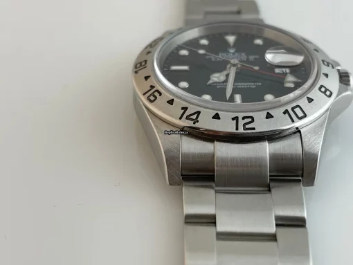 Terrific Fakes Rolex Explorer II 16570 Caliber 3185 Automatic Movement 40mm Steel Case Mens/unisex Watch - Image 4