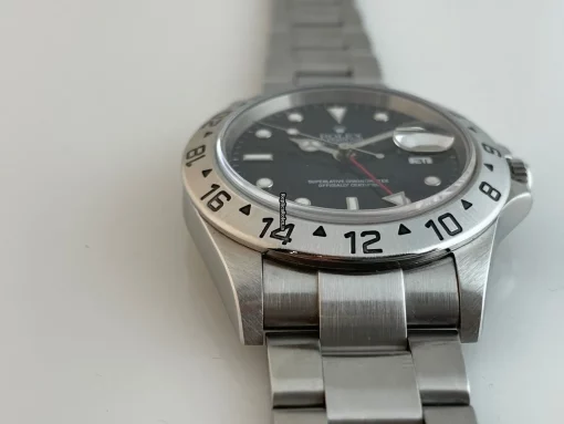 Terrific Fakes Rolex Explorer II 16570 Caliber 3185 Automatic Movement 40mm Steel Case Mens/unisex Watch - Image 7