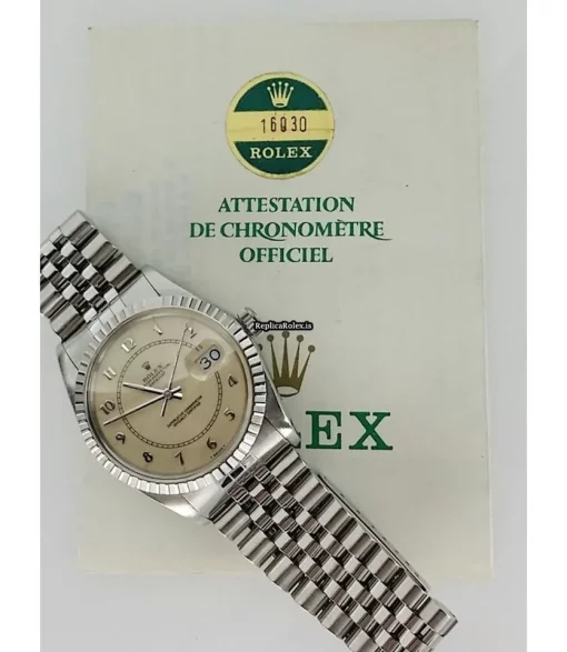 Swiss Replica Rolex Datejust 16030 Steel Case Mens/unisex Watch