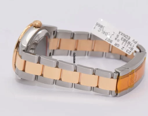 Recommend Fake Rolex Lady-datejust 178383 Caliber 2235 Automatic Movement 31mm Gold/steel Case Womens Watch - Image 11