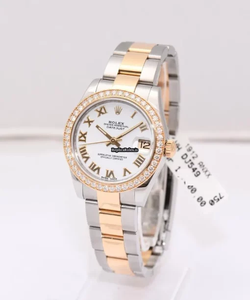 Recommend Fake Rolex Lady-datejust 178383 Caliber 2235 Automatic Movement 31mm Gold/steel Case Womens Watch - Image 2