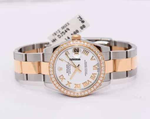 Recommend Fake Rolex Lady-datejust 178383 Caliber 2235 Automatic Movement 31mm Gold/steel Case Womens Watch - Image 7