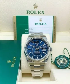 Incredible Replica Rolex Sky-dweller 326934 Caliber 9001 Automatic Movement 42mm Steel Case Mens/unisex Watch