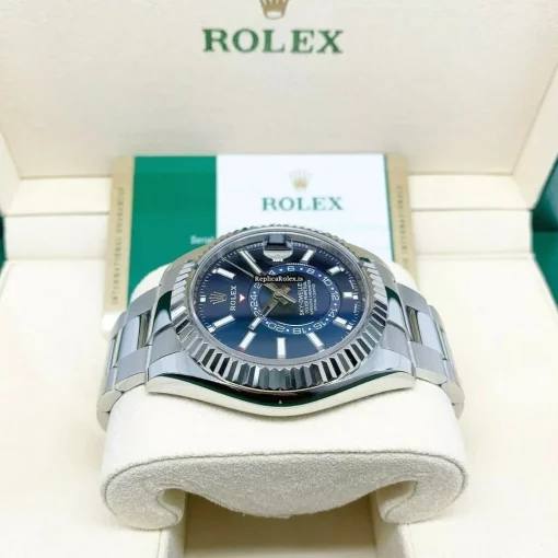 Incredible Replica Rolex Sky-dweller 326934 Caliber 9001 Automatic Movement 42mm Steel Case Mens/unisex Watch - Image 6