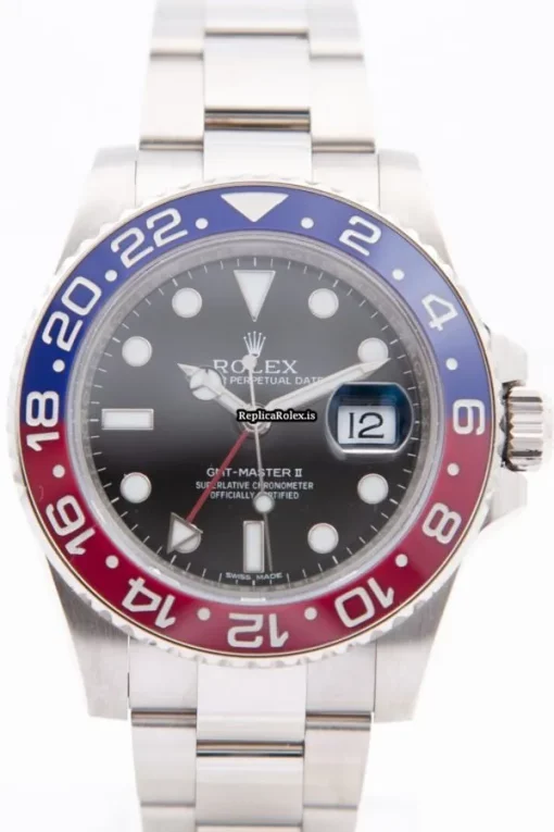 Neat Replica Rolex Gmt-master II 116719blro Automatic Movement 40mm White Gold Case Mens/unisex Watch