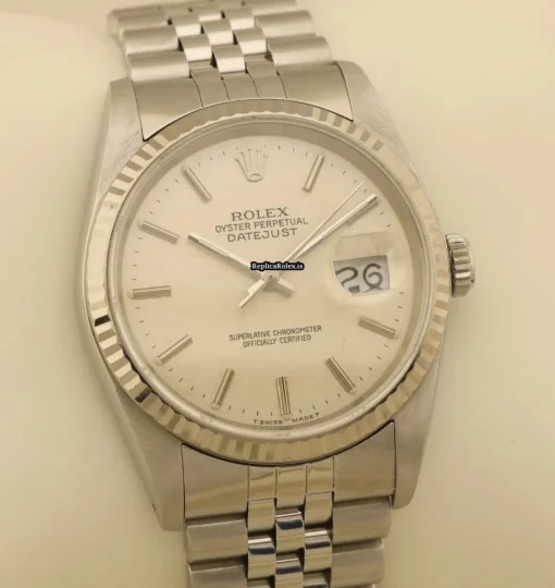 Luxury Fakes Rolex Datejust 16234 Caliber 3135 Automatic Movement 36mm Gold/steel Case Mens/unisex Watch - Image 4