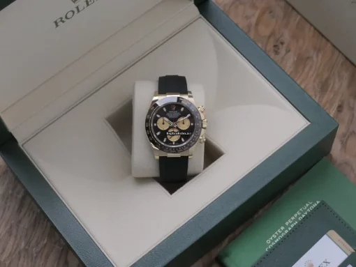 Special Replica Rolex Daytona 116518ln-0039 Caliber 4130 Automatic Movement 40mm Yellow Gold Case Mens/unisex Watch