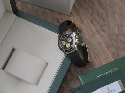 Special Replica Rolex Daytona 116518ln-0039 Caliber 4130 Automatic Movement 40mm Yellow Gold Case Mens/unisex Watch - Image 7