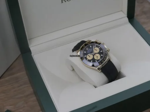 Special Replica Rolex Daytona 116518ln-0039 Caliber 4130 Automatic Movement 40mm Yellow Gold Case Mens/unisex Watch - Image 8