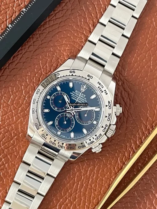 Durable Replica Rolex Daytona 116509 Caliber 4130 Automatic Movement 40mm White Gold Case Mens/unisex Watch