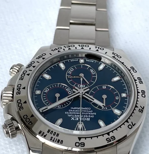 Durable Replica Rolex Daytona 116509 Caliber 4130 Automatic Movement 40mm White Gold Case Mens/unisex Watch - Image 16