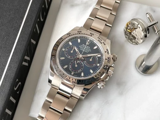 Durable Replica Rolex Daytona 116509 Caliber 4130 Automatic Movement 40mm White Gold Case Mens/unisex Watch - Image 2
