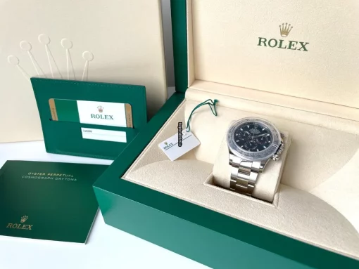 Durable Replica Rolex Daytona 116509 Caliber 4130 Automatic Movement 40mm White Gold Case Mens/unisex Watch - Image 4