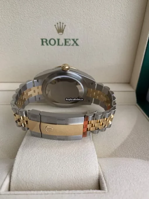 Amazing Replica Rolex Sky-dweller 326933 Caliber 9001 Automatic Movement 42mm Gold/steel Case Mens/unisex Watch - Image 6