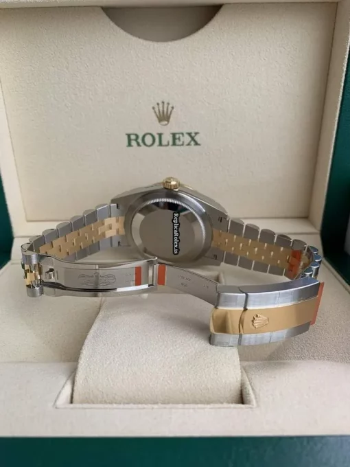 Amazing Replica Rolex Sky-dweller 326933 Caliber 9001 Automatic Movement 42mm Gold/steel Case Mens/unisex Watch - Image 7
