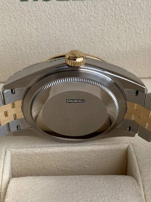 Amazing Replica Rolex Sky-dweller 326933 Caliber 9001 Automatic Movement 42mm Gold/steel Case Mens/unisex Watch - Image 8