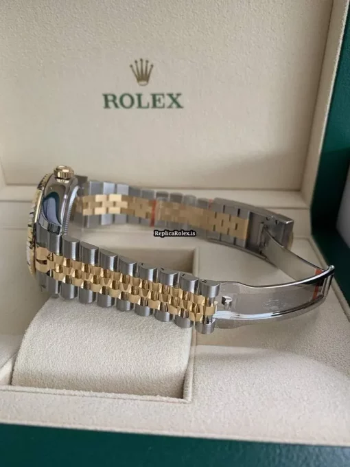 Amazing Replica Rolex Sky-dweller 326933 Caliber 9001 Automatic Movement 42mm Gold/steel Case Mens/unisex Watch - Image 9
