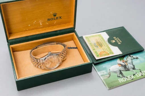 Superior Replica Rolex Datejust 1601 Caliber 1570 Automatic Movement 36mm Steel Case Mens/unisex Watch - Image 6