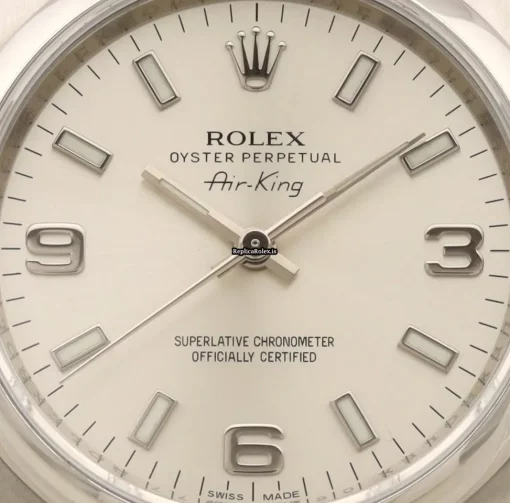 Attractive Replica Rolex Air King 114200 Caliber 3130 Automatic Movement 34mm Steel Case Mens/unisex Watch - Image 2