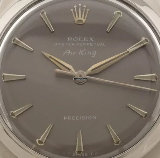 Fantastic Replica Rolex Air King Precision 5500 Caliber 1520 Automatic Movement 34mm Steel Case Mens/unisex Watch - Image 2