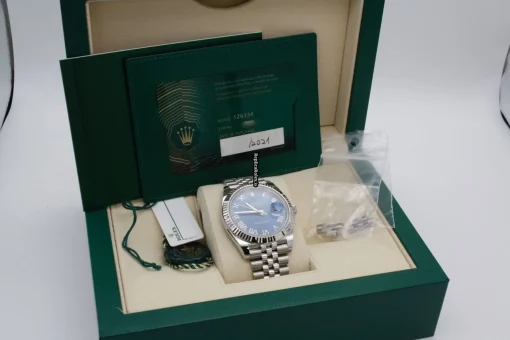 Neat Replica Rolex Datejust 126334 Caliber 3235 Automatic Movement 41mm Steel Case Mens/unisex Watch - Image 12