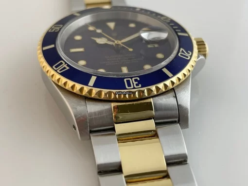 Distinctive Replica Rolex Submariner Date 16613 Caliber 3135 Automatic Movement 40mm Gold/steel Case Mens/unisex Watch - Image 4