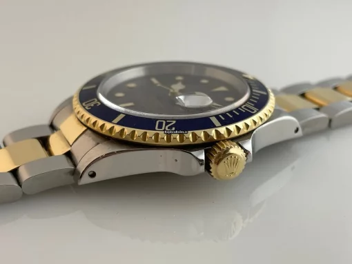 Distinctive Replica Rolex Submariner Date 16613 Caliber 3135 Automatic Movement 40mm Gold/steel Case Mens/unisex Watch - Image 6