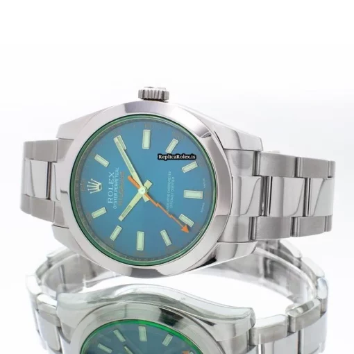 Quality Copies Rolex Milgauss 116400gv Automatic Movement 40mm Steel Case Mens/unisex Watch - Image 2