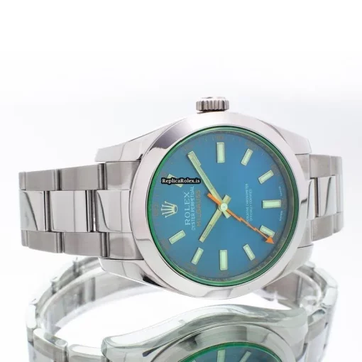 Quality Copies Rolex Milgauss 116400gv Automatic Movement 40mm Steel Case Mens/unisex Watch - Image 6