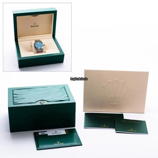 Quality Copies Rolex Milgauss 116400gv Automatic Movement 40mm Steel Case Mens/unisex Watch - Image 8