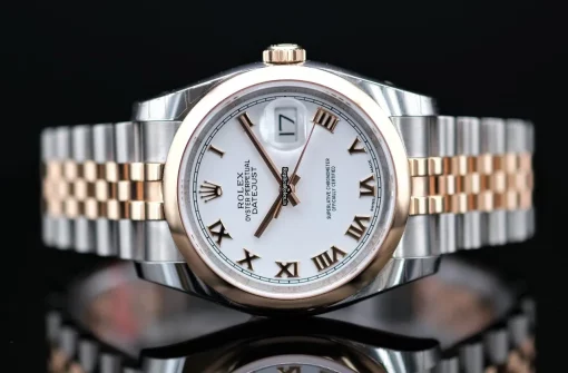 Wonderful Replica Rolex Datejust 116201 Automatic Movement 36mm Gold/steel Case Mens/unisex Watch