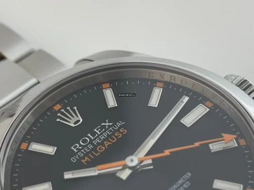 Appealing Replica Rolex Milgauss 116400 Caliber 3131 Automatic Movement 40mm Steel Case Mens/unisex Watch - Image 3
