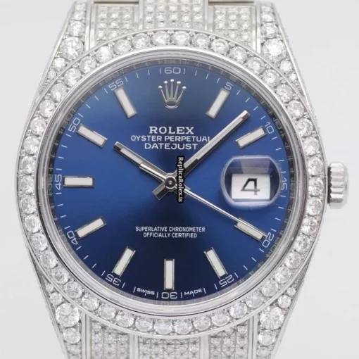 Aaa Replica Rolex Datejust 126300 Automatic Movement 40mm Steel Case Mens/unisex Watch - Image 3