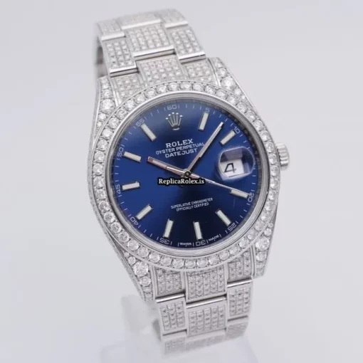 Aaa Replica Rolex Datejust 126300 Automatic Movement 40mm Steel Case Mens/unisex Watch - Image 4
