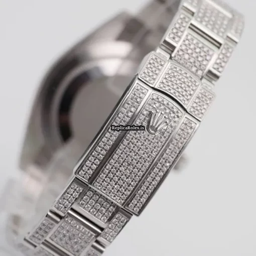 Aaa Replica Rolex Datejust 126300 Automatic Movement 40mm Steel Case Mens/unisex Watch - Image 6