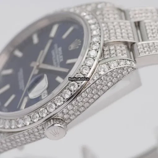 Aaa Replica Rolex Datejust 126300 Automatic Movement 40mm Steel Case Mens/unisex Watch - Image 8