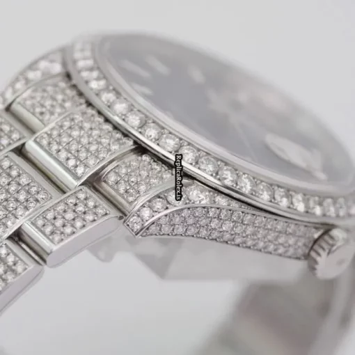 Aaa Replica Rolex Datejust 126300 Automatic Movement 40mm Steel Case Mens/unisex Watch - Image 9