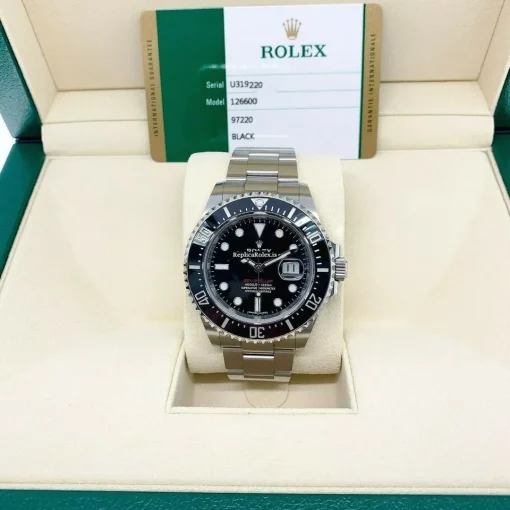 Discount Copies Rolex Sea-dweller 126600 Caliber 3235 Automatic Movement 43mm Steel Case Mens/unisex Watch