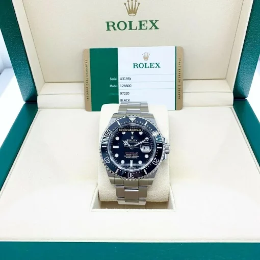 Discount Copies Rolex Sea-dweller 126600 Caliber 3235 Automatic Movement 43mm Steel Case Mens/unisex Watch - Image 2