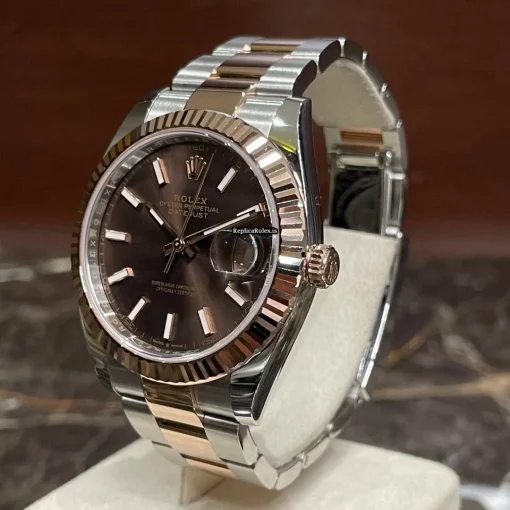 Affordable Fake Rolex Datejust II 126331 Caliber 3235 Automatic Movement 41mm Gold/steel Case Mens/unisex Watch - Image 3