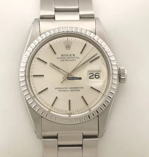 Fantastic Fake Rolex Datejust 1603 Caliber 1570 Automatic Movement 36mm Steel Case Mens/unisex Watch - Image 4