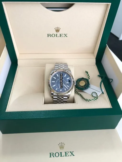 Durable Replica Rolex Sky-dweller 326934 Caliber 9001 Automatic Movement 42mm Steel Case Mens/unisex Watch - Image 3