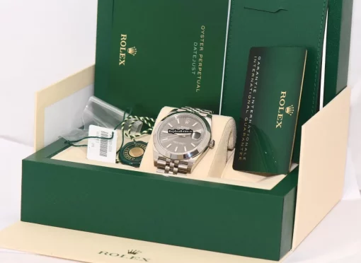 Swiss Clone Rolex Datejust 126300 Automatic Movement 41mm Steel Case Mens/unisex Watch - Image 5