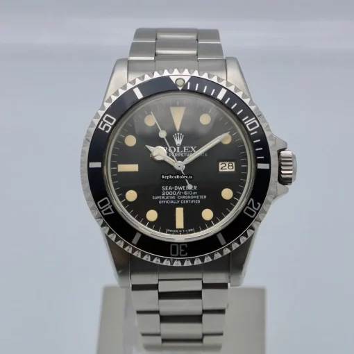 Exquisite Replica Rolex Sea-dweller 1665 Caliber 1570 Automatic Movement 40mm Steel Case Mens/unisex Watch - Image 3