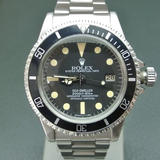 Exquisite Replica Rolex Sea-dweller 1665 Caliber 1570 Automatic Movement 40mm Steel Case Mens/unisex Watch - Image 4