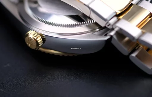 Terrific Replica Rolex Sky-dweller 326933 Caliber 9001 Automatic Movement 42mm Gold/steel Case Mens/unisex Watch - Image 11