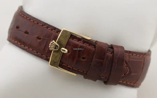 Epic Replica Rolex Oyster Perpetual Date 15238 Caliber 3135 Automatic Movement 34mm Yellow Gold Case Mens/unisex Watch - Image 6