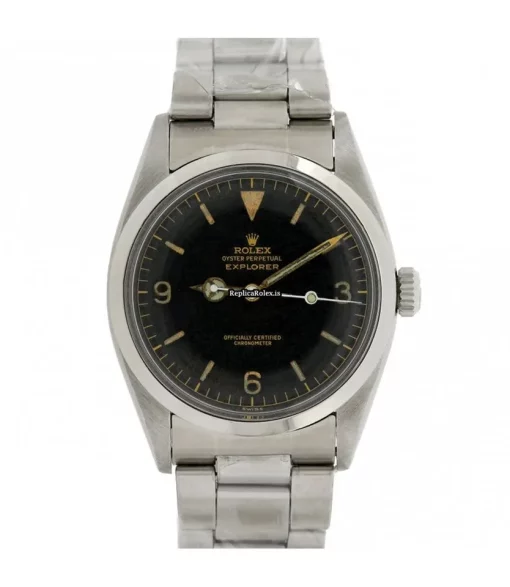 Fine Fake Rolex Explorer 6610 Automatic Movement 36mm Steel Case Mens/unisex Watch - Image 7