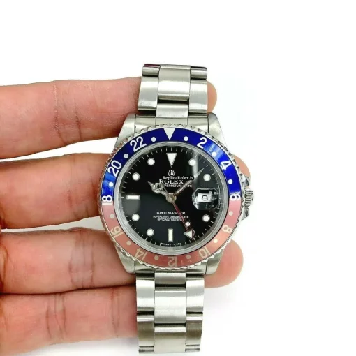 Ideal Replica Rolex Gmt-master 16700 Caliber 3175 Automatic Movement 40mm Steel Case Mens/unisex Watch - Image 2